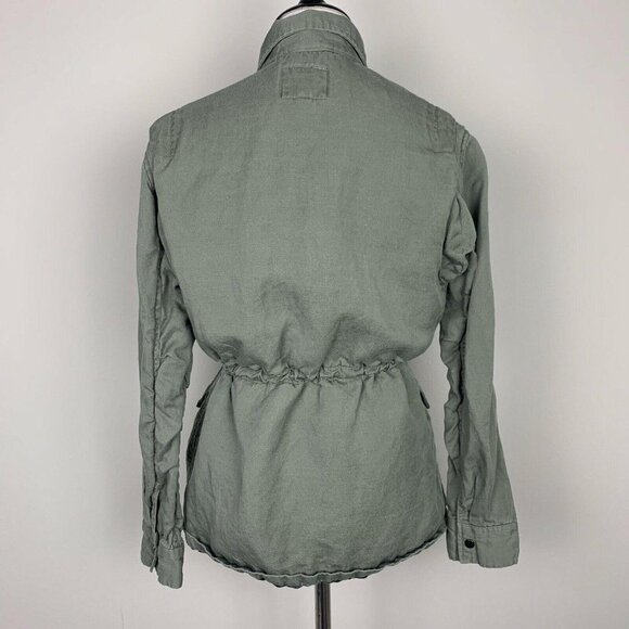 Rails Miles Utility Jacket Jayden Sage Plaid Green - Picture 3 of 11